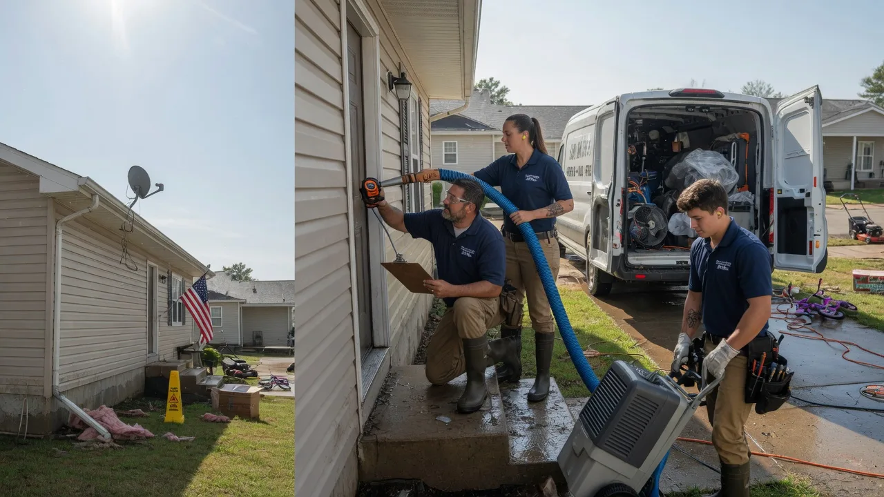 Ceiling Water Damage Restoration in Ballard, WV near me